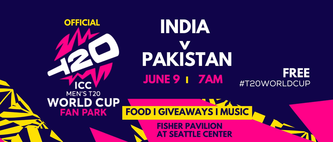 Seattle Orcas Host Official ICC T20 World Cup Watch Party 6/9 for India vs Pakistan