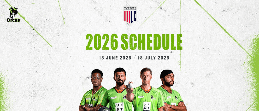 Seattle Orcas’ MLC 2026 Schedule Announced